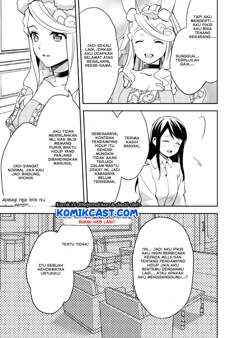 Isekai de “Kuro no Iyashi Te” tte Yobareteimasu Chapter 40 Bahasa Indonesia